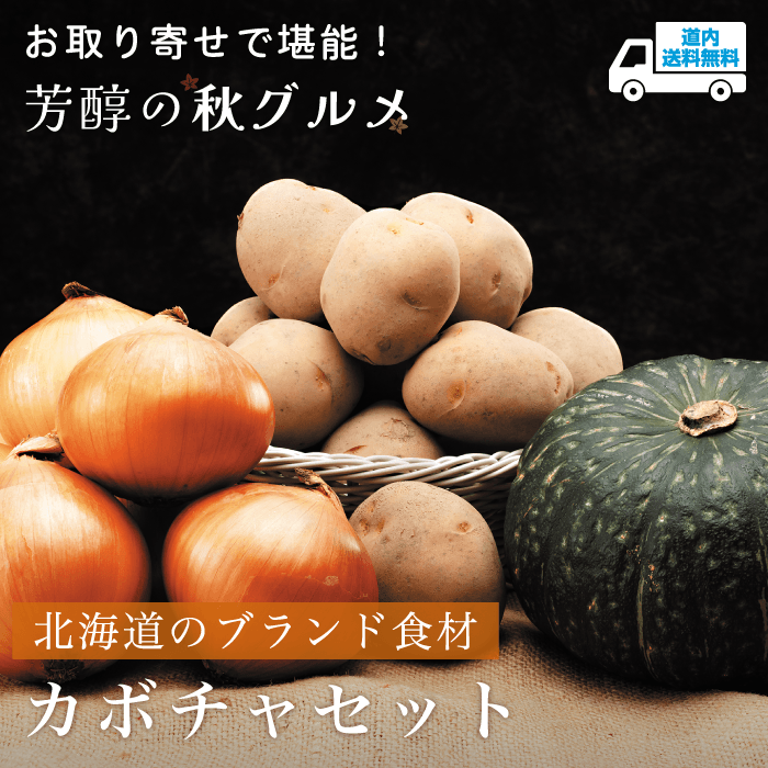 【AU-26A】カボチャセット 【常温】北海道のブランド食材 ★te・to・teに掲載★【10月10日～11月30日より順次発送】道内送料無料